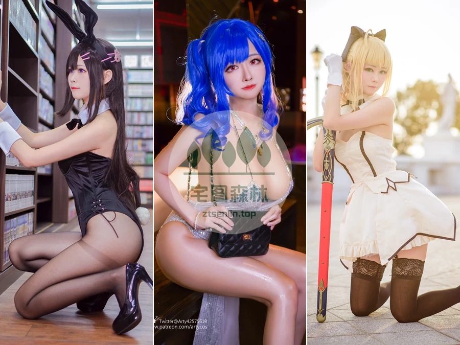 Arty亚缇写真cosplay合集下载（真爱版）&汇总：你真的懂巨乳么？[130套-1.7G]-第1张-宅图森林写真资源合集下载